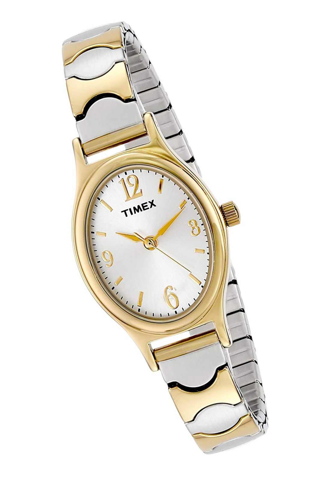 Timex Women's T26301 Kendall Circle TwoTone Stainless Steel Expansion
