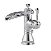 Cassidy Single Hole Single-Handle Open Channel Spout Bathroom Faucet with  - $439.99