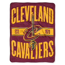 Cleveland Cavaliers Blanket 46x60 Micro Raschel Clear Out Design Rolled*... - $31.00