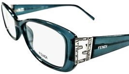 Authentic Women&#39;s Fendi Eyeglasses F976R 52-15-135 Ocean Blue/$350  - $188.00