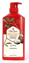 1 Count Old Spice 21.9 Oz Moisture With Shea Butter Scalp Cleansing Shampoo