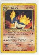 (PK-507) 2000 Pokemon card #46/111: Quilava { Bad Wear &amp; Creases } - $1.00