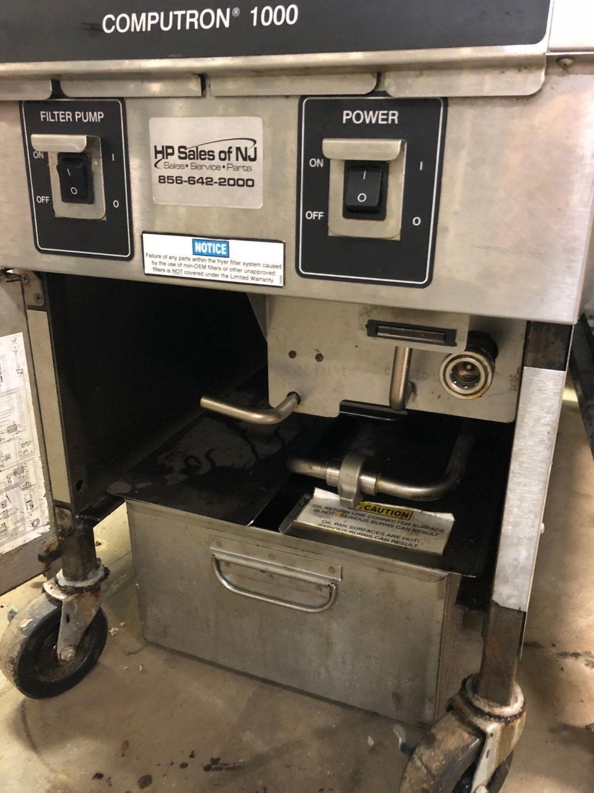 Henny Penny OFE321F High Volume Electric Fryer Ventless Self Contained