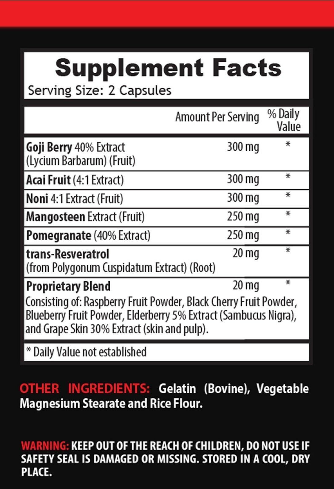 goji berry weight loss Goji Berry Extract 1440mg multivitamins