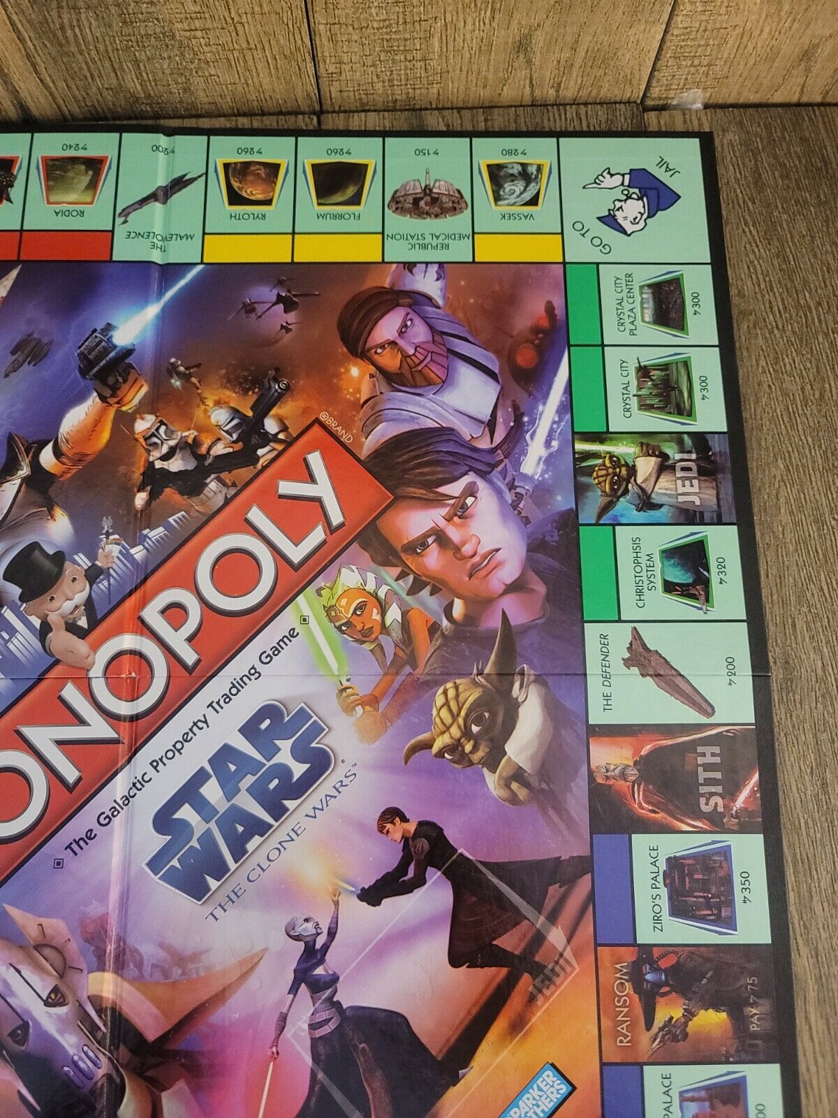 Star Wars The Clone Wars Monopoly Board Game And Similar Items