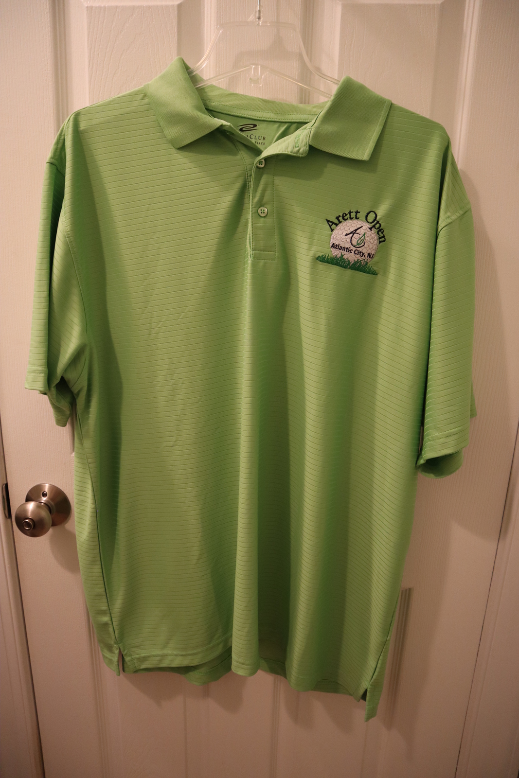 Ultra Club CoolNDry Elite Arett Open Atlantic City NJ Green Size XL