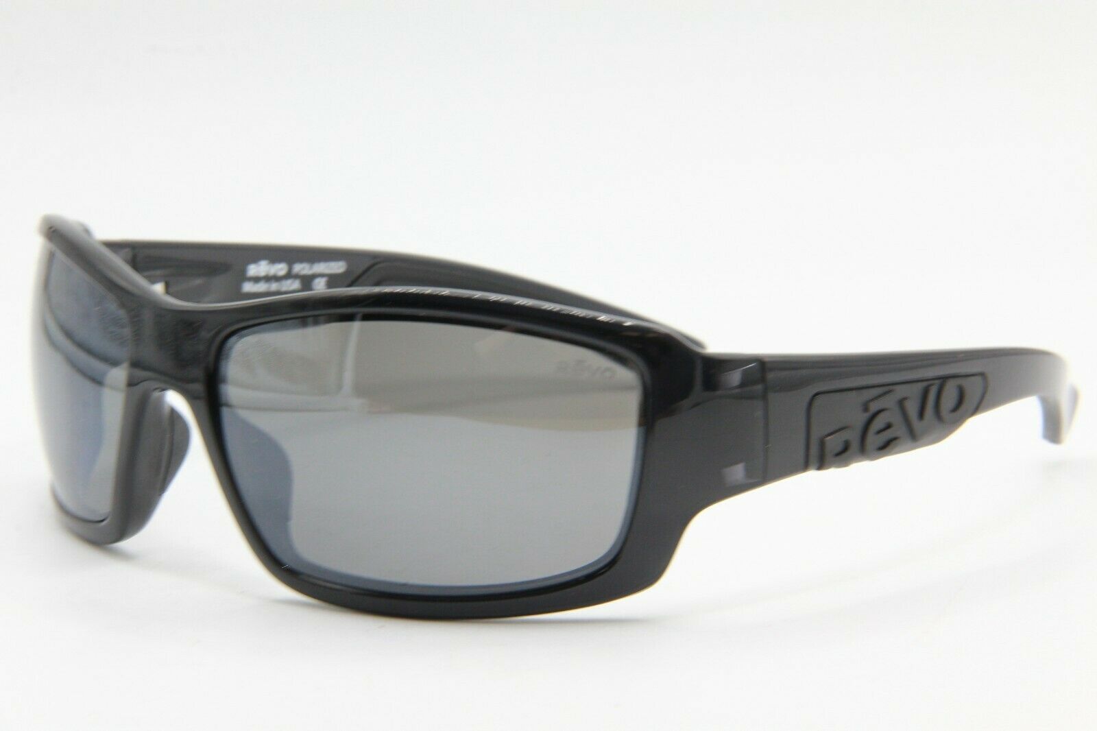 NEW REVO RE 1005 01 STRAIGHTSHOT BLACK MIRRORED AUTHENTIC FRAME