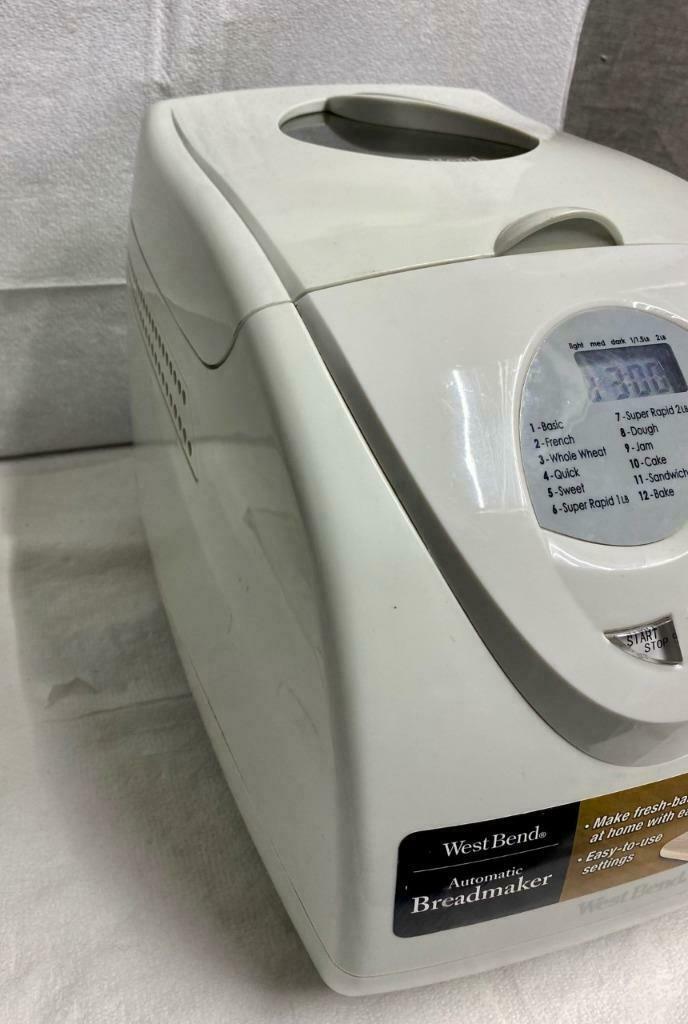 Very Nice West Bend Automatic Bread & Dough Maker 41400 Bread Machines
