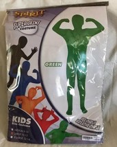 SPIRIT COSTUMES~Green SUPER SKINS HALLOWEEN COSTUME~Kids Size Large 10-12 - $29.99