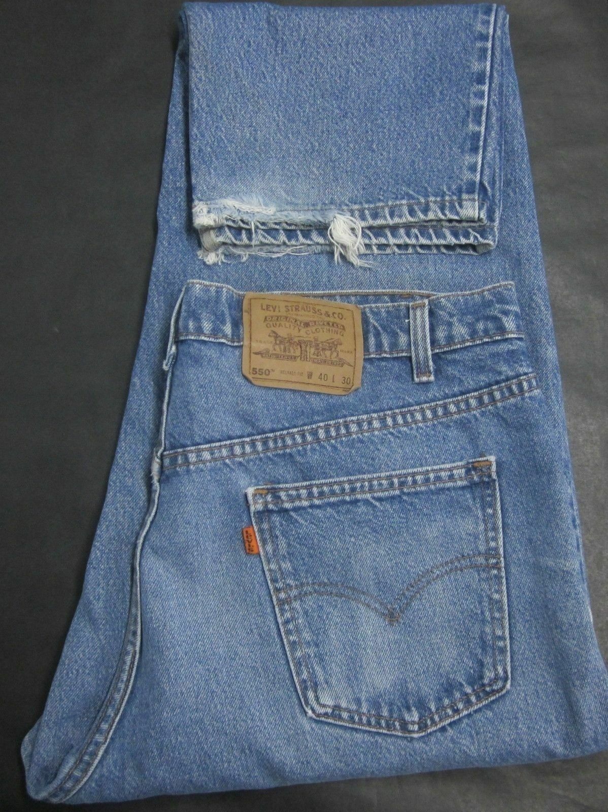 levis orange tab 550