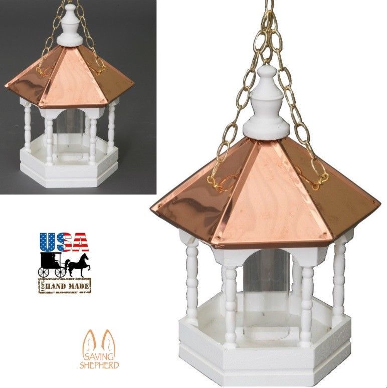 22 Copper Top Bird Feeder Hanging Gazebo And 50 Similar Items