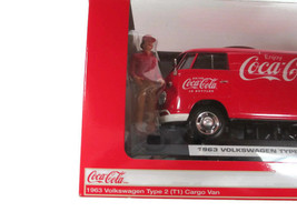Coca-Cola 1967 VW T1 Cargo Van w/ Driver  New in Box 1:24 Scale - $41.58