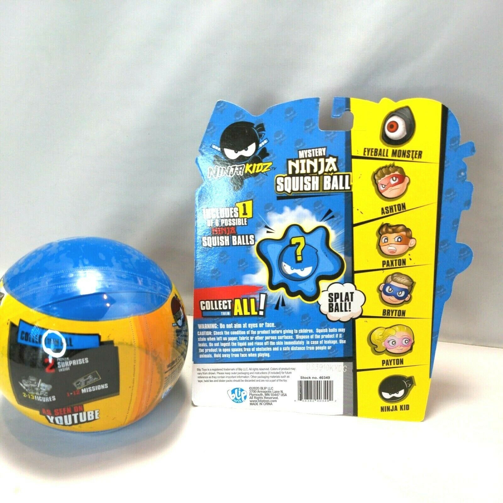 ninja kidz mini mystery ball