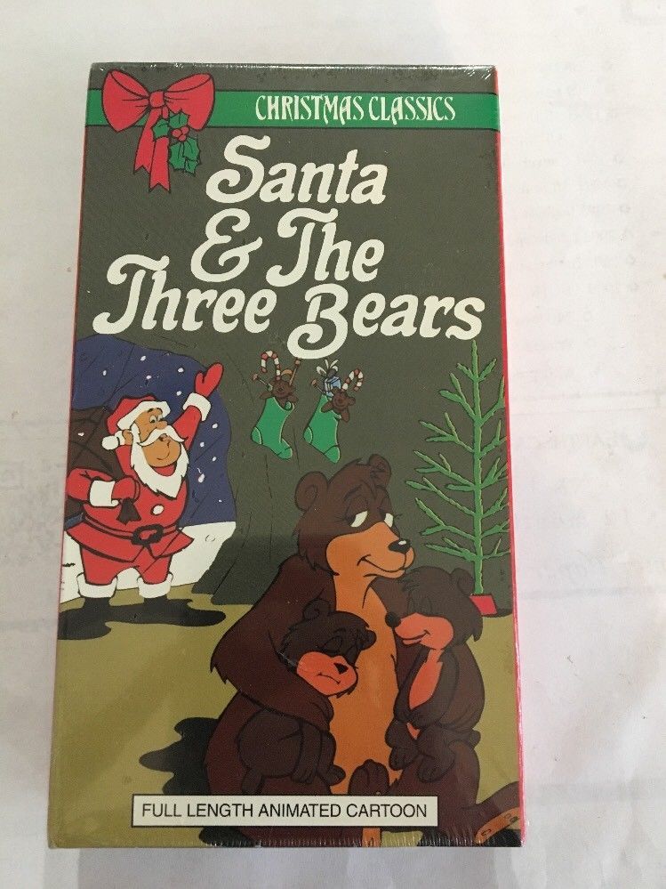 Santa & The Three Bears Christmas Classics Animated 1994-RARE VINTAGE ...