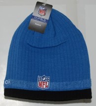 Reebok Onfield NFL Licensed Detroit Lions Blue Winter Cap image 2