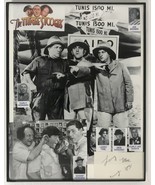Larry, Moe &amp; Curly Joe Signed Autographed Vintage &quot;Three Stooges&quot; 8.5x11... - $499.99