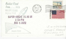 Super Arcas 15.98 Ui Rocket Fired Wallops Island Va Dec 5 1972 - $1.98