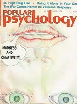 Popular Psychology Magazine [March 1973, No. 5] Madness and Creativity/ ... - $26.46