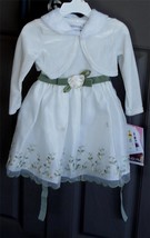 Cute Youngland Girls 2T Dress, Removeable Imitation Fur Collar, BRAND NEW - $34.64