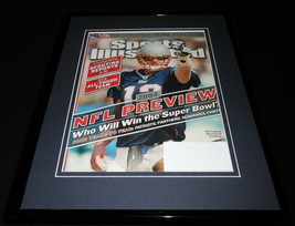 Tom Brady 11x14 Framed ORIGINAL 2004 Sports Illustrated Cover Patriots