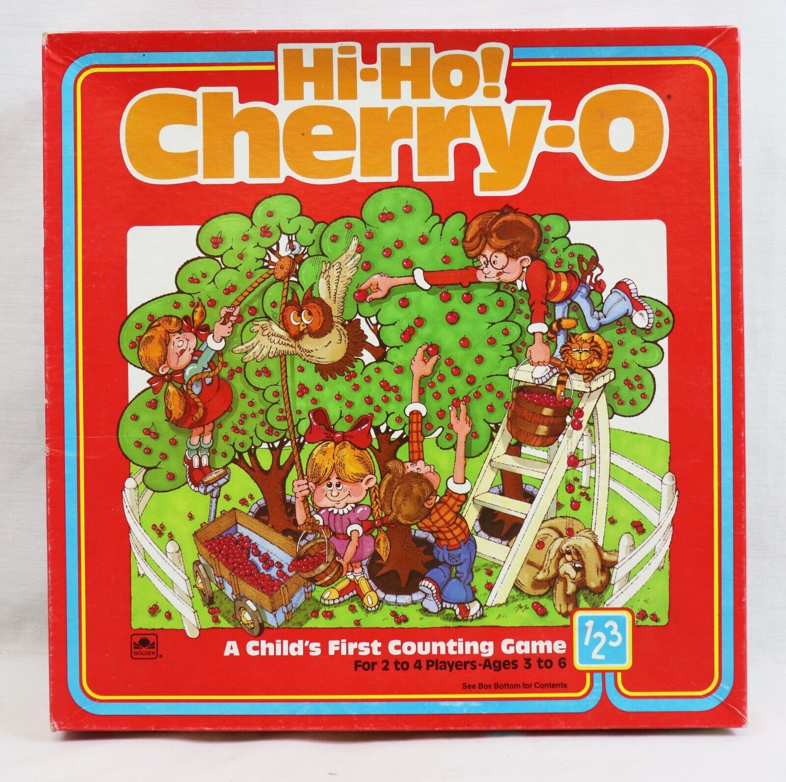 ORIGINAL Vintage 1985 Whitman Hi Ho Cherry O Board Game Vintage