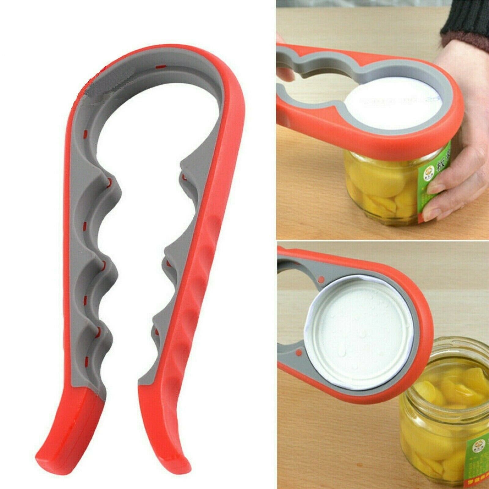 Jar Rubber Opener Lid Bottle Cap Grip Twister Remover Kitchen Tool ...