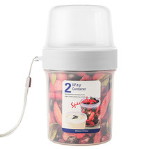 2-Way Container for Salads, Sauces, Fruits and Snacks-  560mL - $15.99