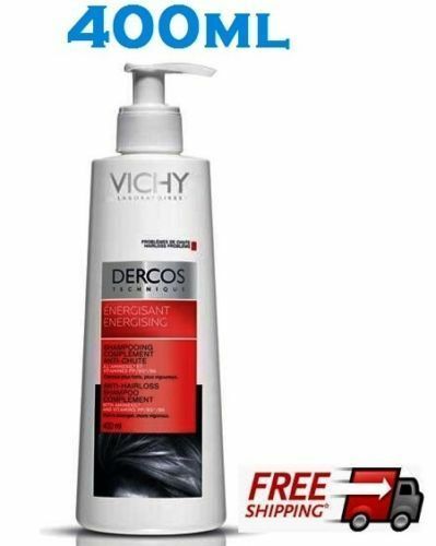 VICHY DERCOS ENERGISING ANTI-HAIR LOSS SHAMPOO  - 400ml - SPECIAL OFFER - $28.59