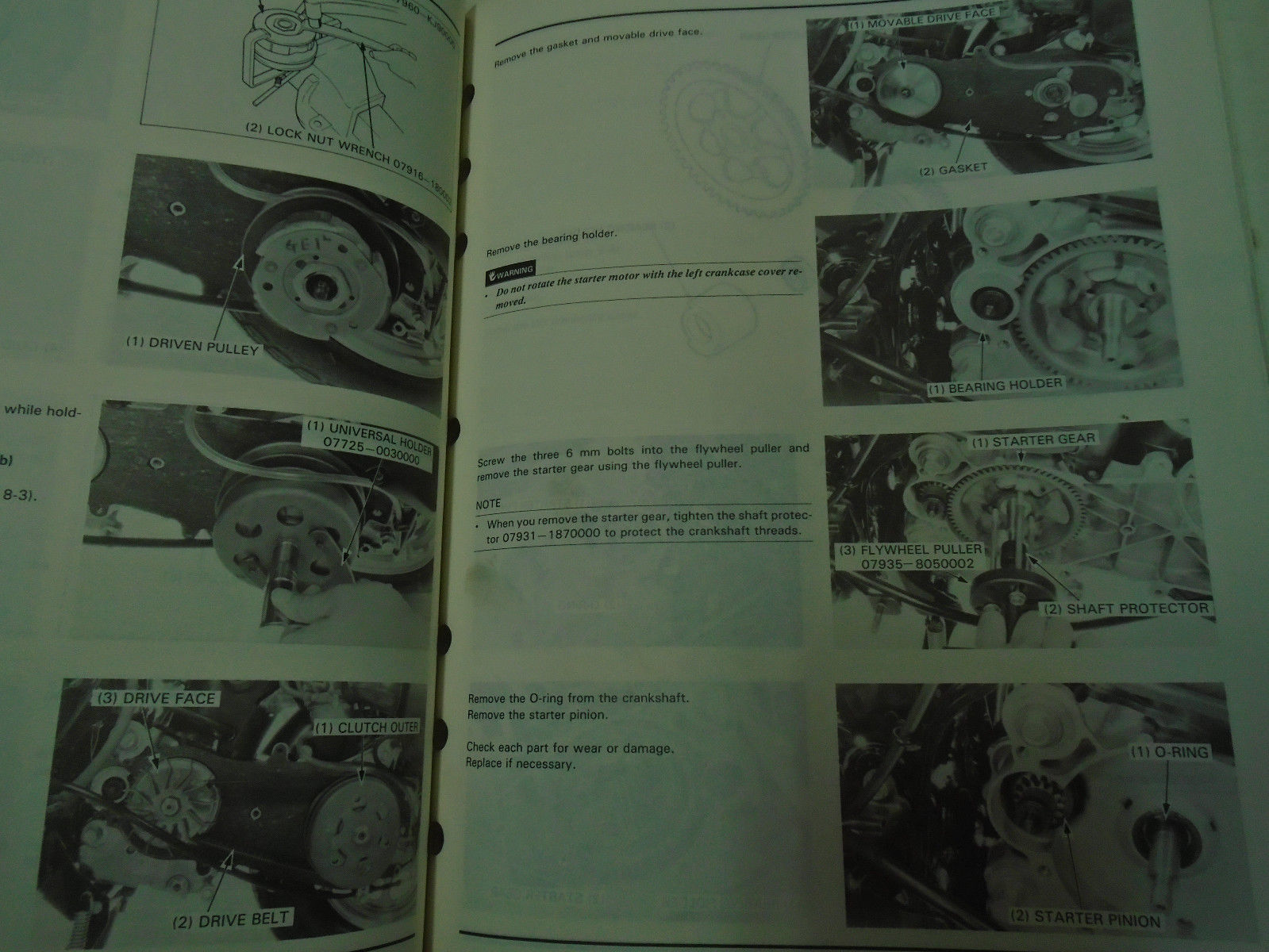 ... 1985 Honda CH80 Elite 80 Service Repair Shop Manual FACTORY OEM BOOK Used ** ...
