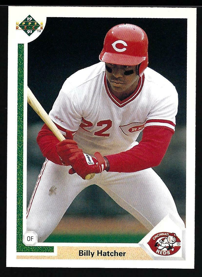 1991 Upper Deck Baseball 114 Billy Hatcher Baseball Cards