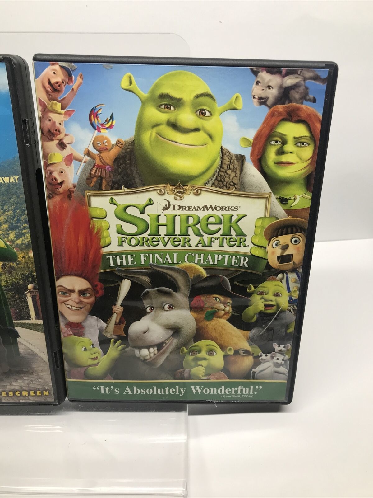 Shrek Dvd Lot - Shrek, Shrek 2, Shrek Forever After Dreamworks - Dvds 