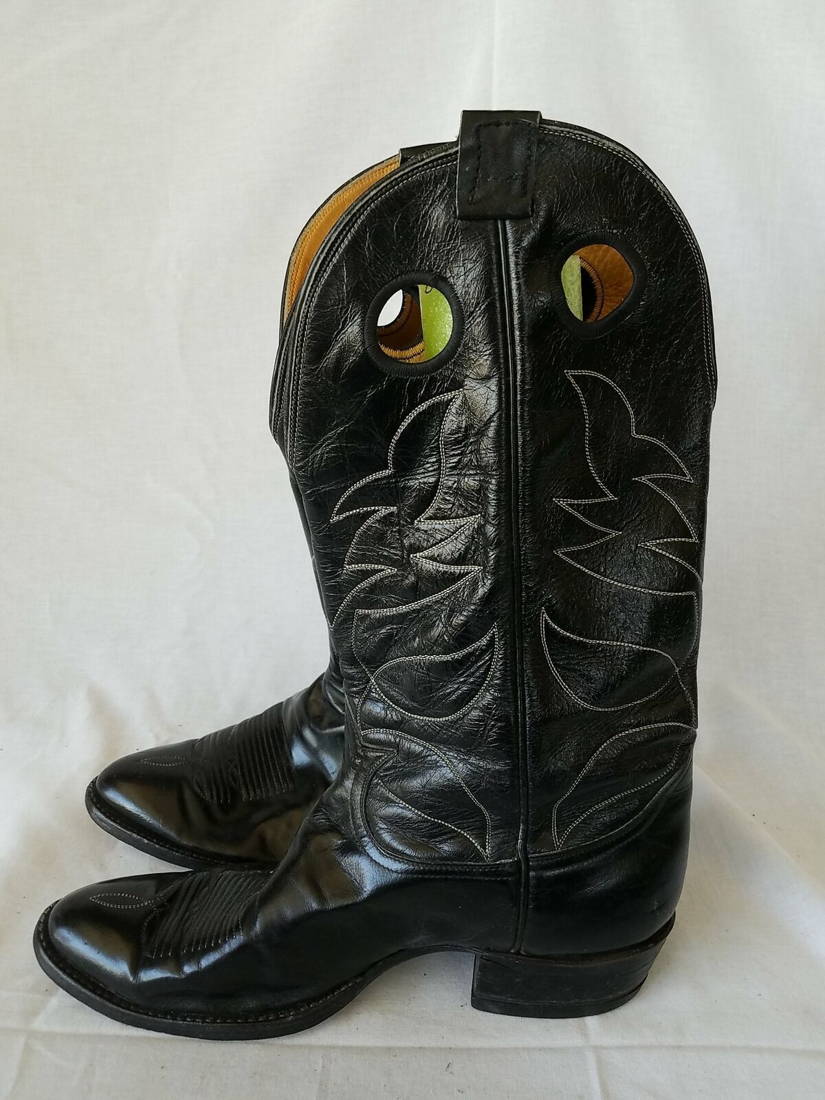 tony lama cross inlay cowgirl boots