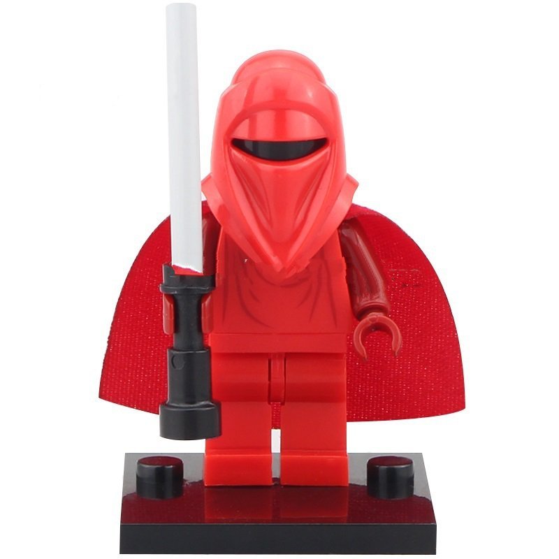 Star Wars Praetorian Guards Red Custom Lego Minifigures Set of 3