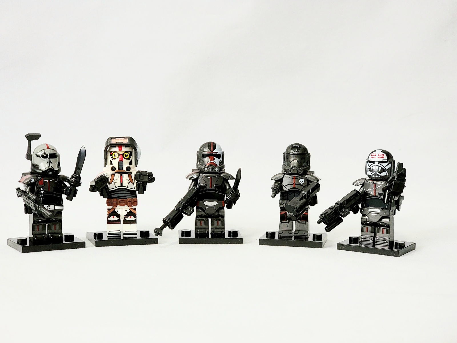 Primary image for NEW Star Wars - The Bad Batch Clone Force 99 Minifigures (5pcs Set)