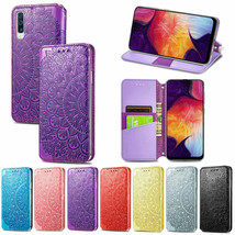For Samsung A32 A52 A72 A11 A21S A30 S21Ultra Leather Flip Magnetic Wallet Cover - $50.90