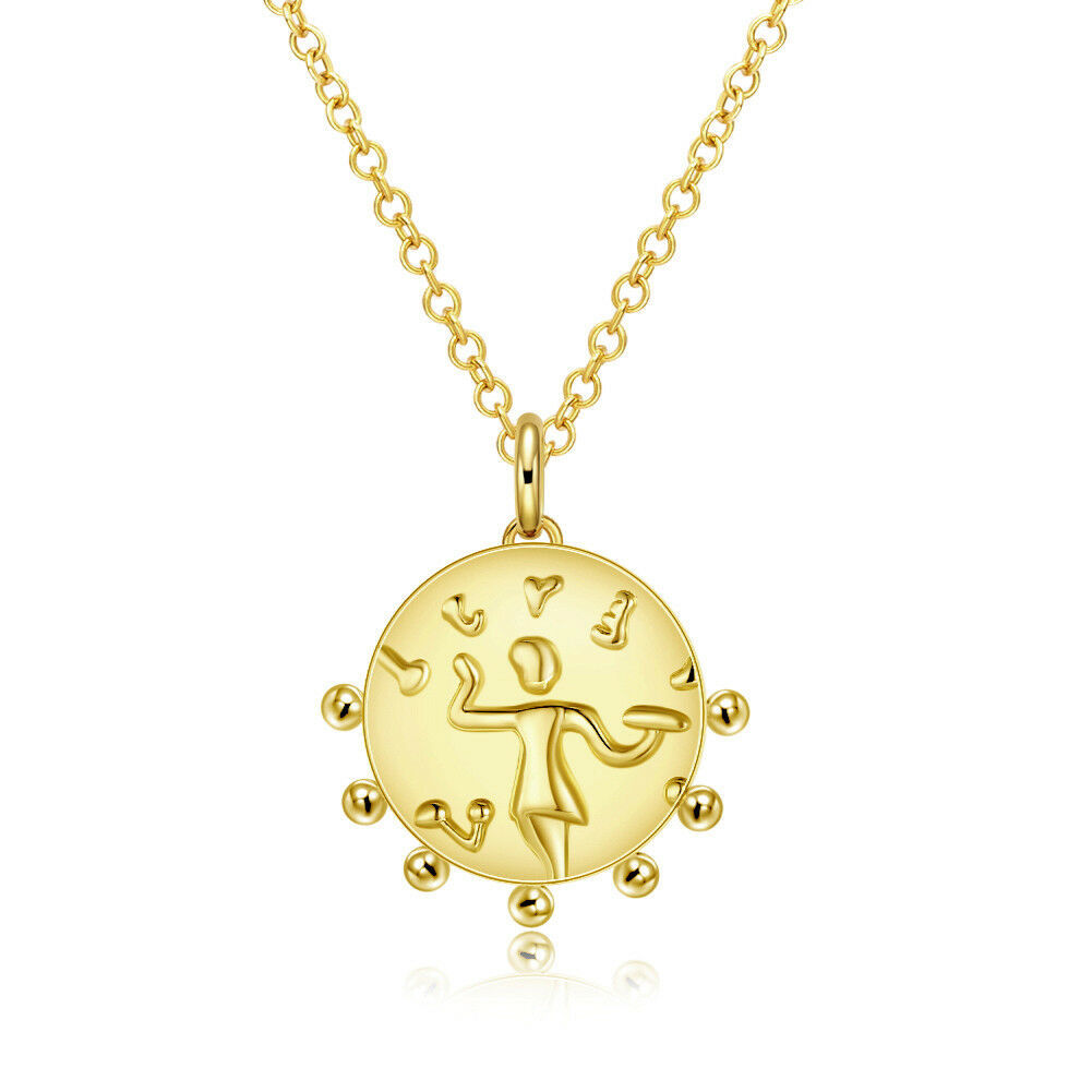The Circle of Life Necklace in 18K Gold Filled