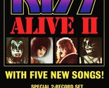 KISS Band ALIVE II Promo Ad 20 x 30 Reproduction Poster - Rock Music ...