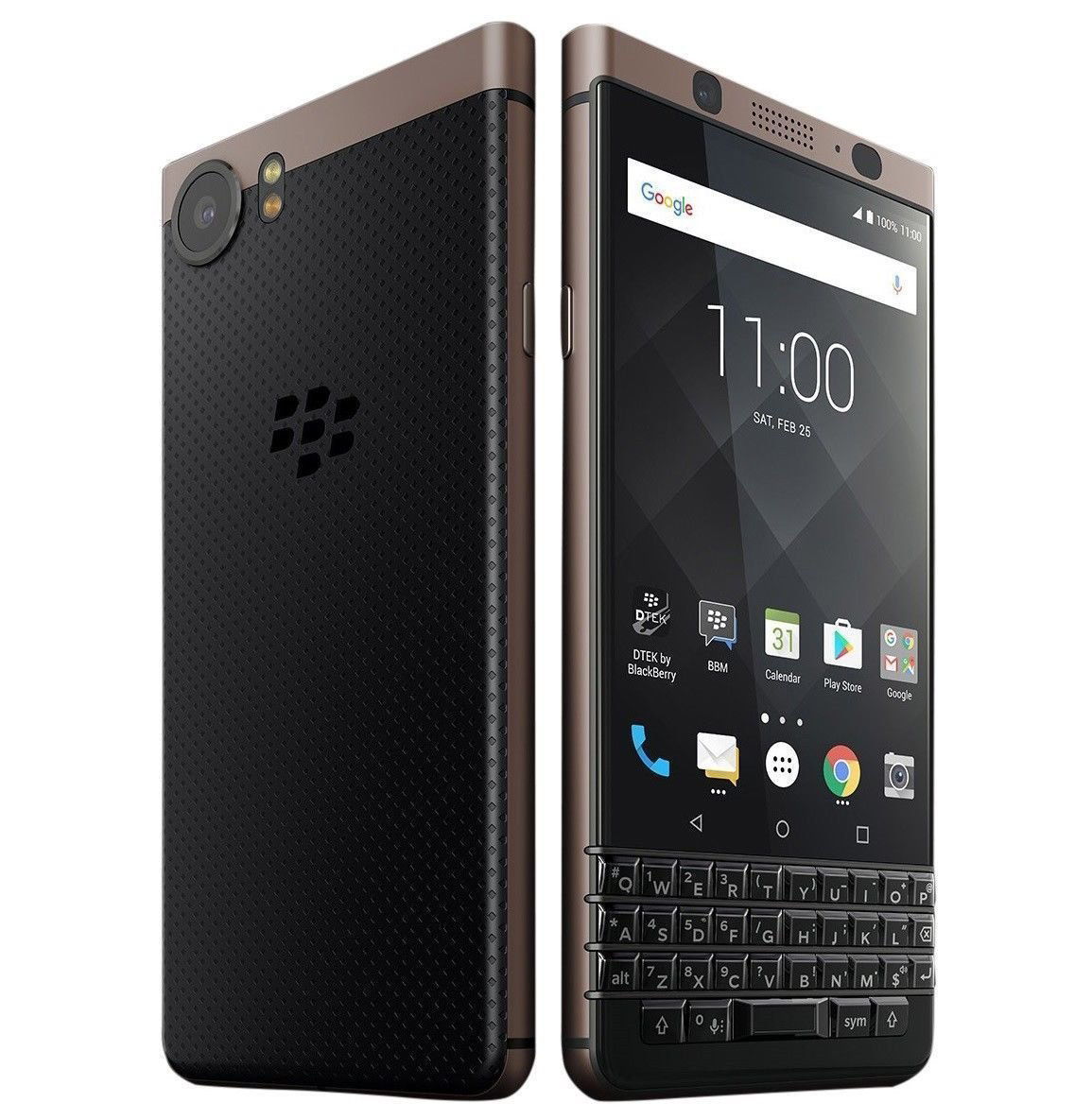 BLACKBERRY KEYONE BBB100-2 4gb 64gb Bronze 4.5” Fingerprint Octa Core ...