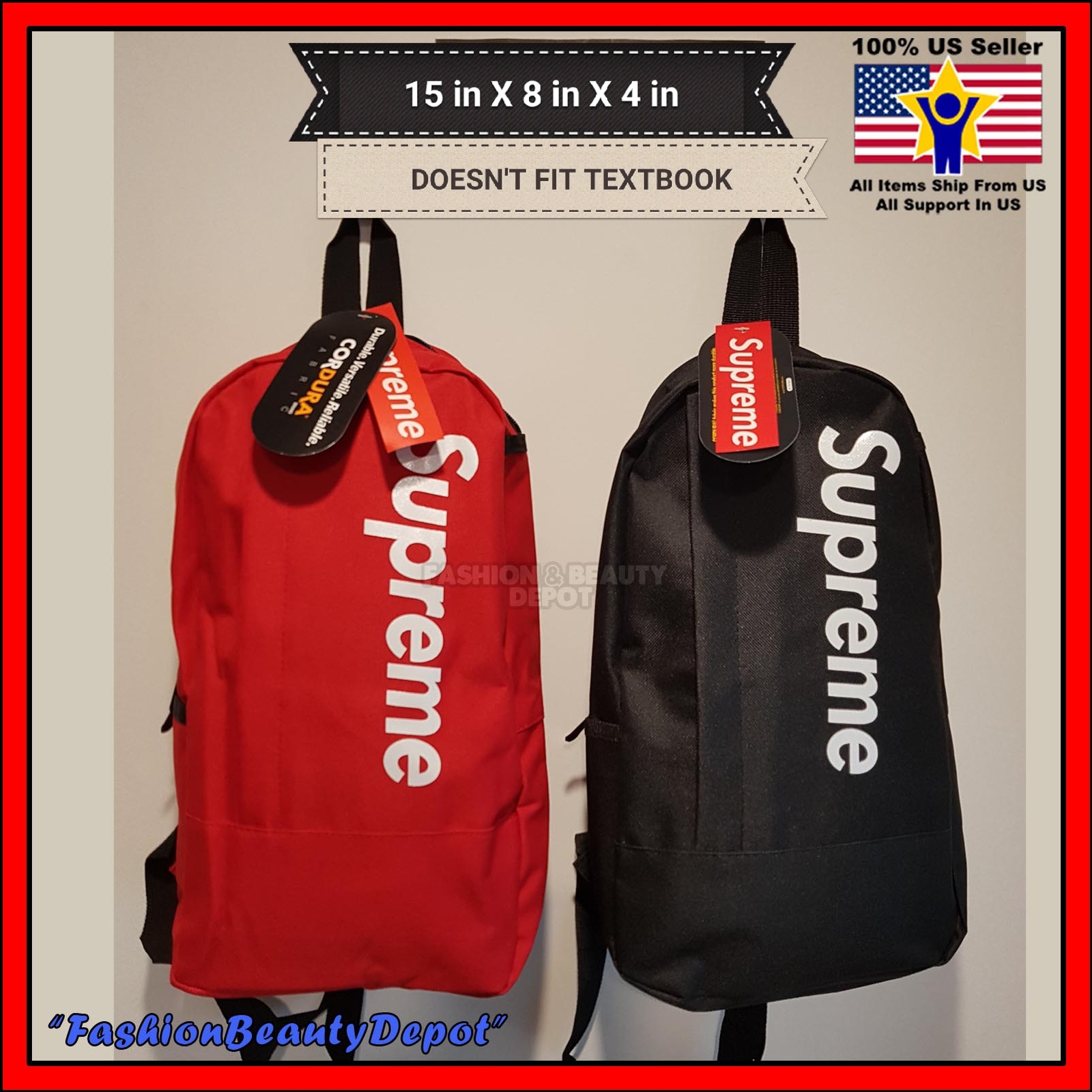 Supreme Box Logo Shoulder Bag Stud Pack Backpack One Strap ...