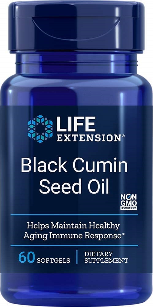 Life Extension Black Cumin Seed Oil, 60 softgels