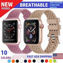 Silicone Band Strap for Apple Watch Series Sports 38/40/41/42/44/45 mm 1... - $9.98