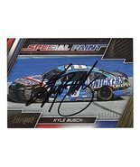 AUTOGRAPHED Kyle Busch 2017 Panini Torque Racing SPECIAL PAINT (#18 Snic... - $58.50