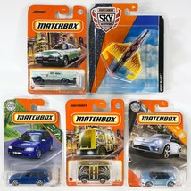 2016-2020 MATCHBOX Cars &amp; Plane LOT 5 NEW Sealed On Card MOC Toy Audi VW... - $14.98