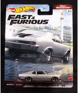 Hot Wheels Premium Fast &amp; Furious F9 &#39;70 Chevy Nova SS Superstars 4/5 NEW - $12.16