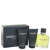 Dolce & Gabbana Pour Homme Cologne Spray 3 Pcs Gift Set  image 1