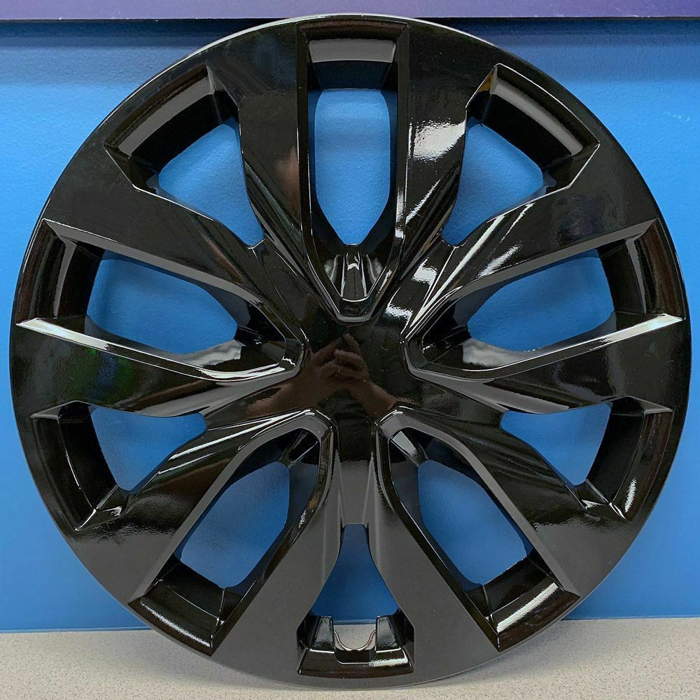 FITS 20142020 Nissan Rogue S 51917BLK 17" Gloss Black Hubcaps Hub