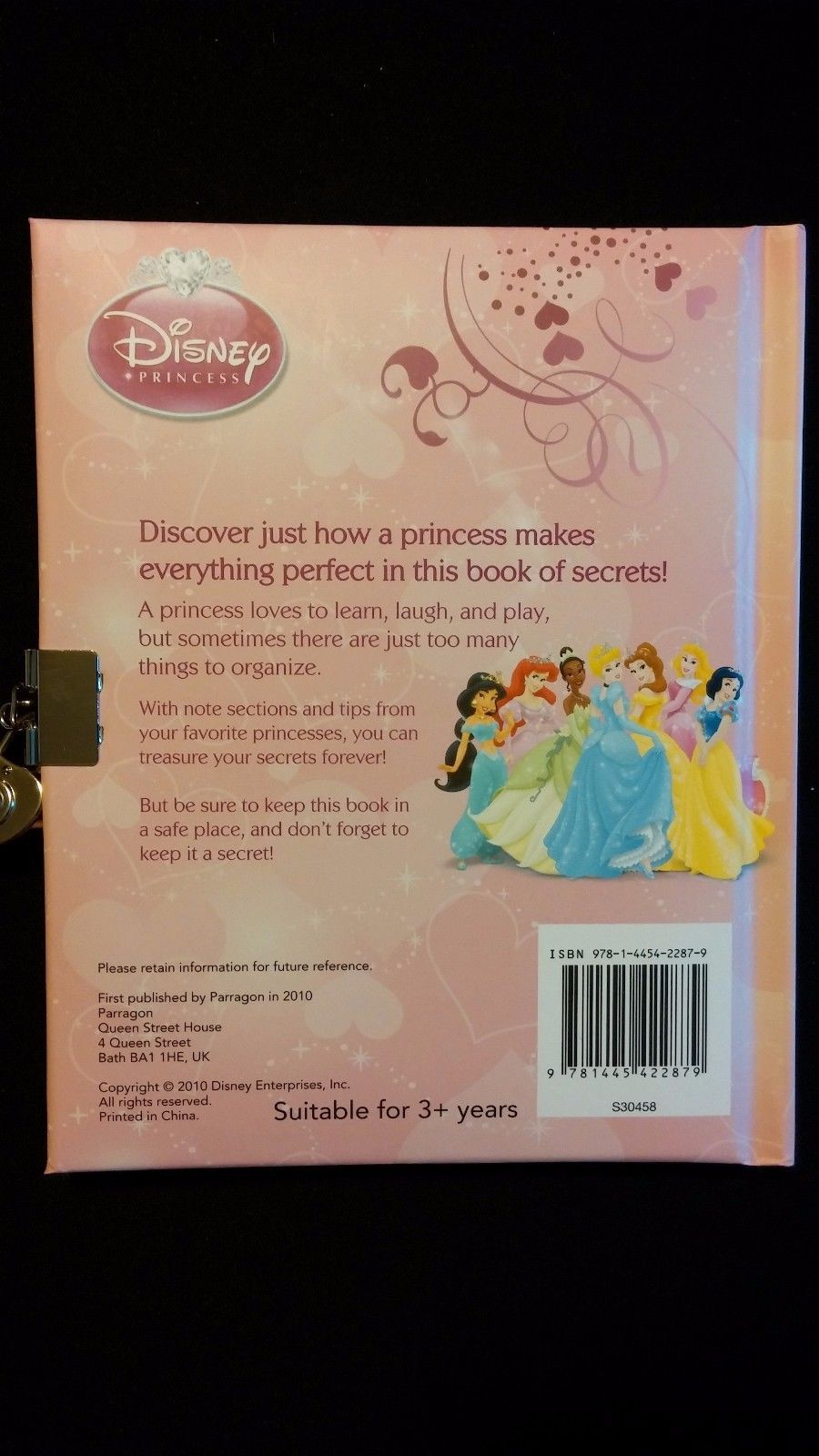 Disney Princesses Book Of Secrets Diary And 50 Similar Items