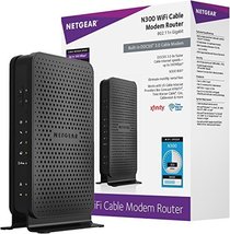 Netgear C3000-100NAS N300 (8x4) Wi Fi Docsis 3.0 Cable Modem Router (C3000) Cert - $89.99