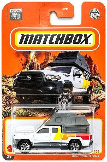 Matchbox - 2016 Toyota Tacoma: MBX Off-Road #100/100 (2022) *White Edition*