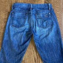 Joes Jeans Women 29 x 35 Stretch W24 Bootcut Med Blue Clash Wash Jeans Pre-Owned - $34.29